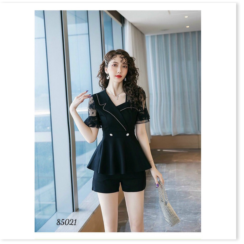 SET UMI PHỐI REN,THIẾT KẾ HỌA TIẾT TRƠN NHƯNG KHÔNG KÉM PHẦN SANG TRỌNG LANA FASHION