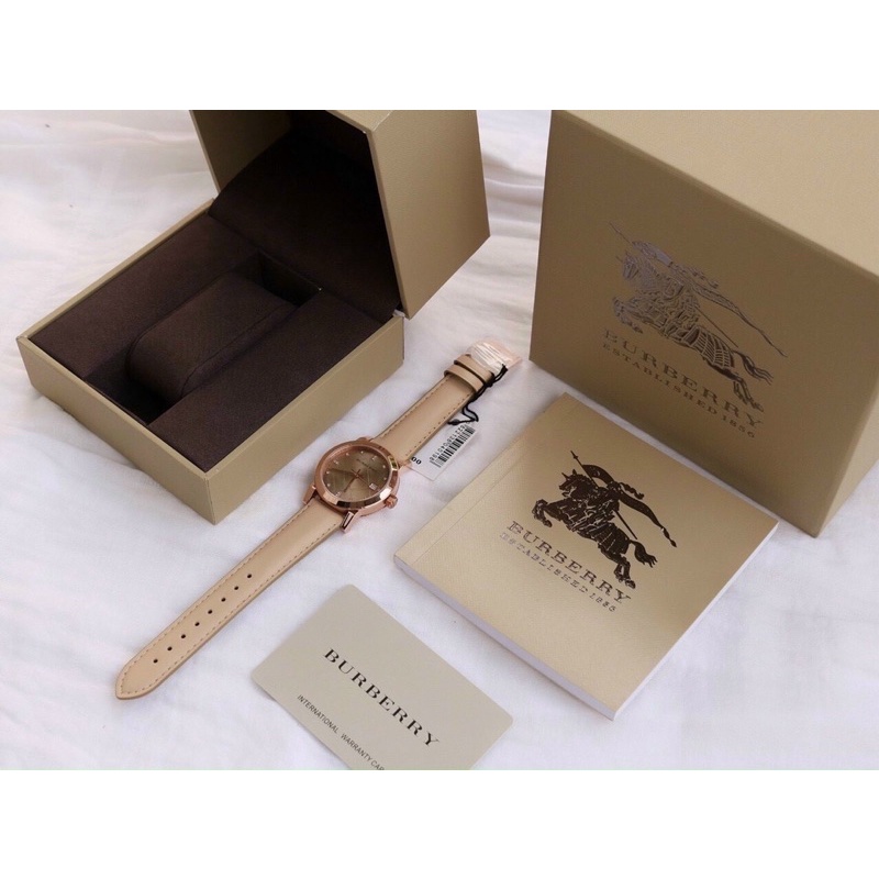 ĐỒNG HỒ NỮ CHÍNH HÃNG BURBERRY FULLBOX SANG CHẢNH SIÊU HOT