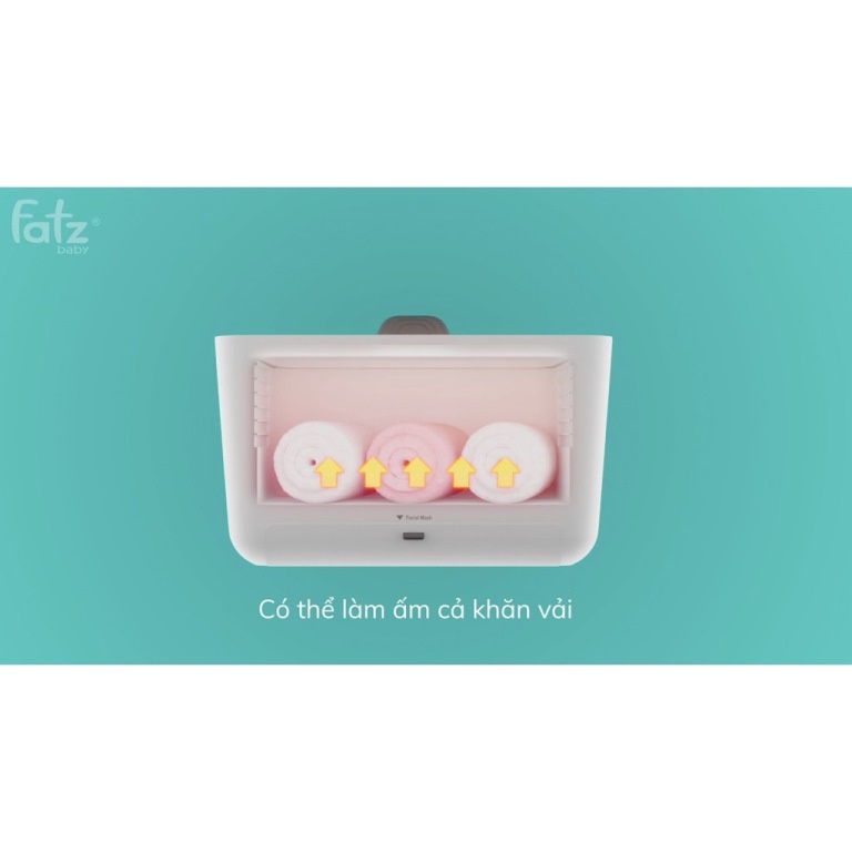 MÁY Ủ ẤM KHĂN GIẤY ƯỚT FATZBABY FATZ - WARM 3 - FB7250BT
