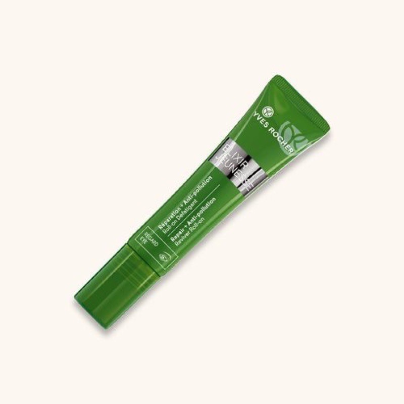 Kem dưỡng mắt Yves Rocher ELIXIR JEUNESSE Repair + Anti Pollution Reviver Roll On 15ml