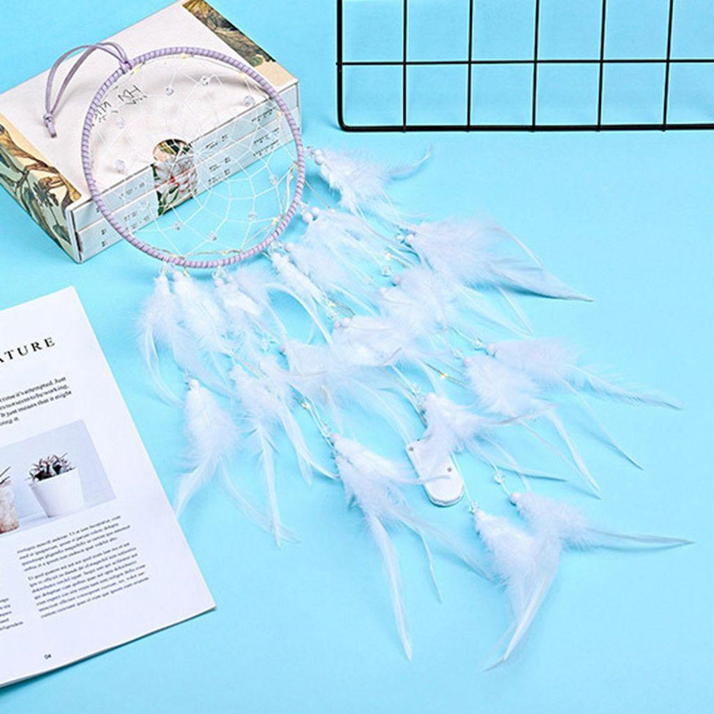 1 Lưới Bắt Giấc Mơ Có Đèn Trang Trí