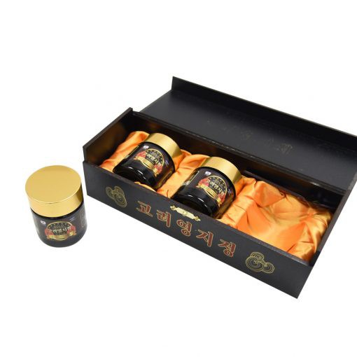 Cao Linh Chi Đỏ Hộp Gỗ Đen YoungJi – 120g x 3 lọ