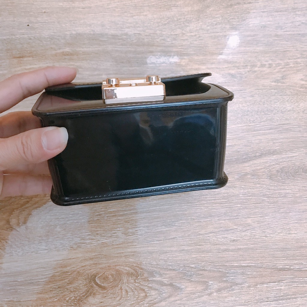 Túi nhựa mini đeo chéo sang chảnh Rosabell