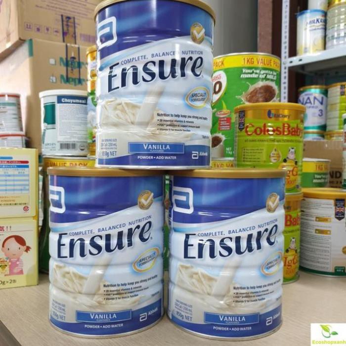 Combo 3 lon Sữa Ensure Úc 850g