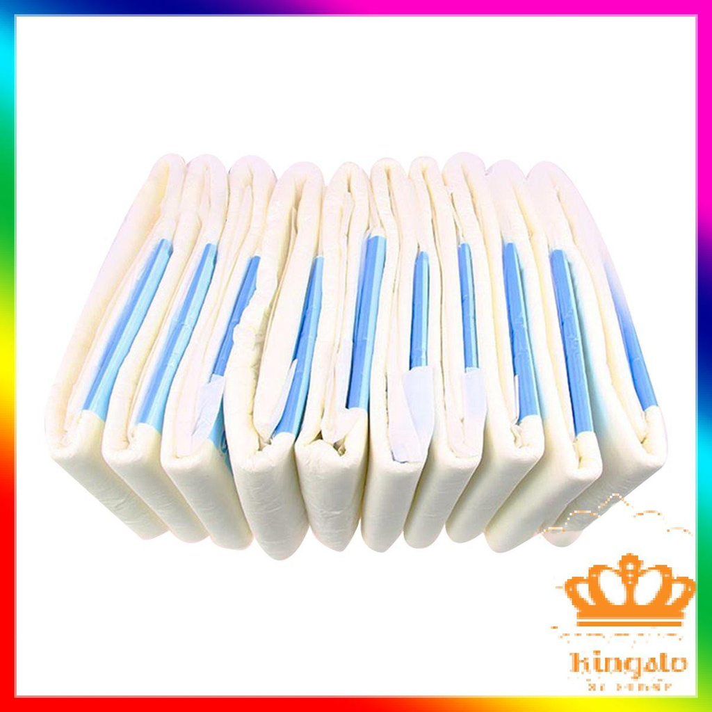 [Mới]10pcs/bag High Quality Adults Diaper Disposable Adults Care Pad Breathable