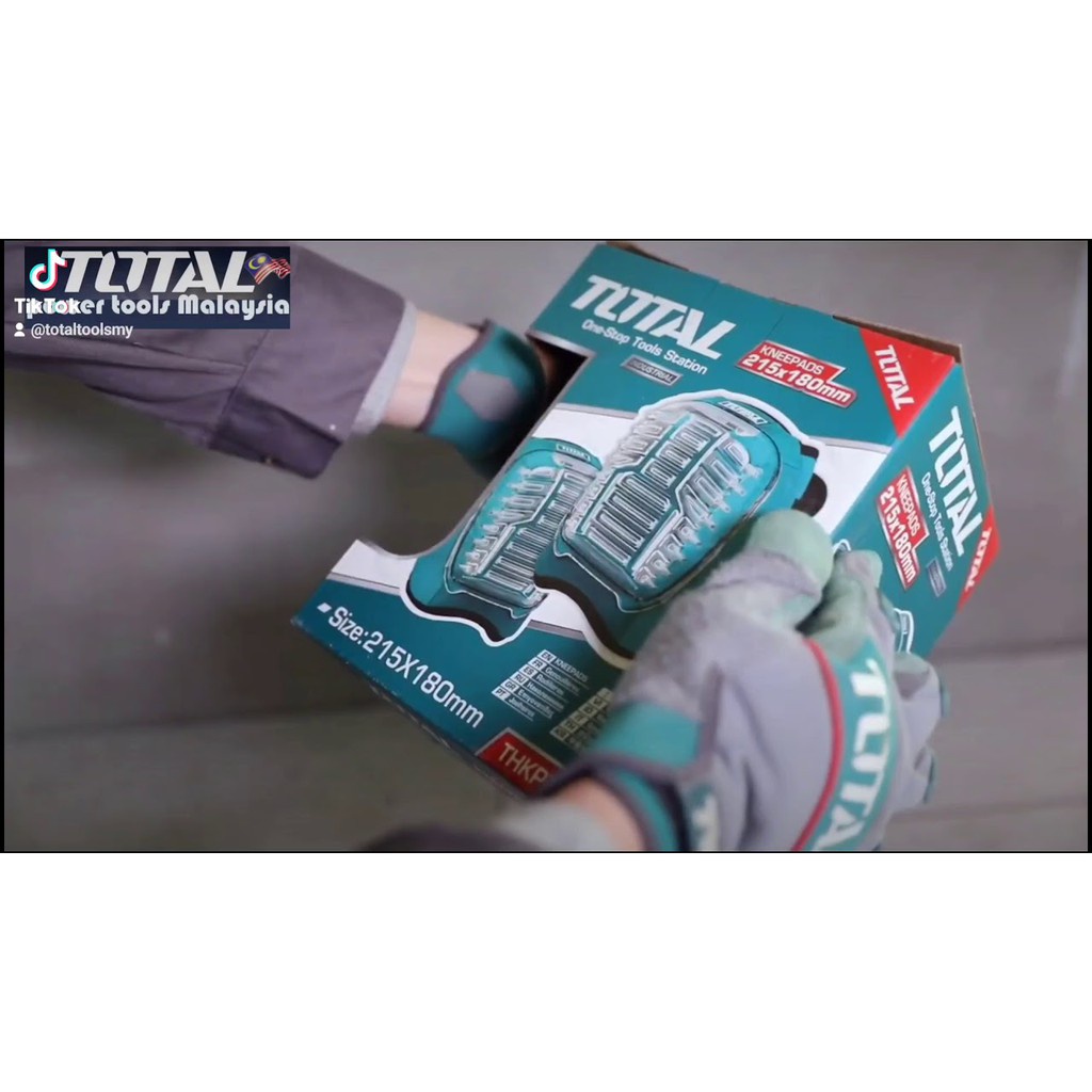 Miếng đệm bằng bọt đúc tạo thoải mái THKPT0201 Miếng đệm đầu gối Total Vỏ ngoài PVC giúp chống va đập tối đa