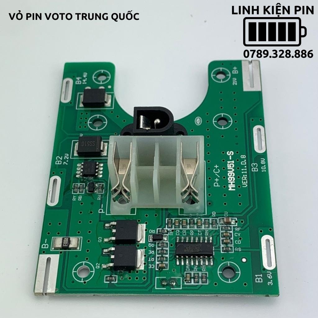 Vỏ thay thế pin Voto trung quốc 5s2p 10 cell 18650