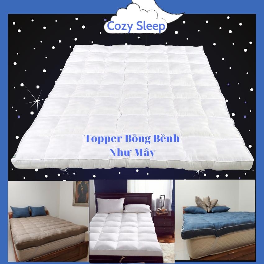 Topper Nệm Cozy Sleep Topper Được Các Khách Sạn 4 – 5 Sao Tin Dùng