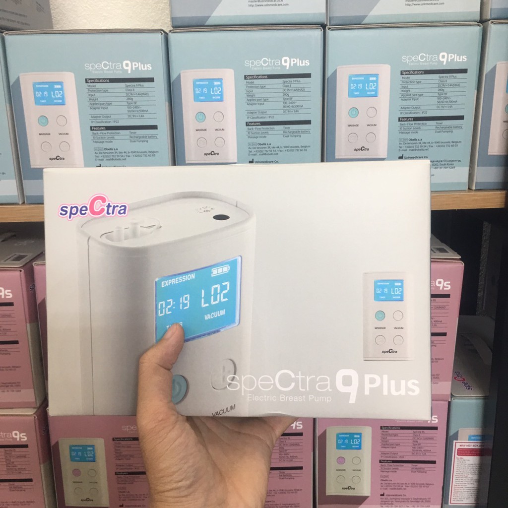 [CHÍNH HÃNG] - Máy Hút Sữa Spectra 9Plus Tặng Quà