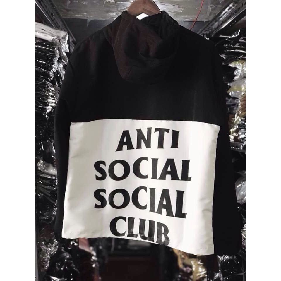 [Mã FAMAYMA2 giảm 10K đơn 50K] ÁO KHOÁC NAM ANTI SOCIAL CLUB