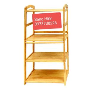 Kệ gỗ 4 tầng để lò vi sóng