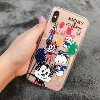 Case iPhone X/XR/XS MAX dẻo hình cute