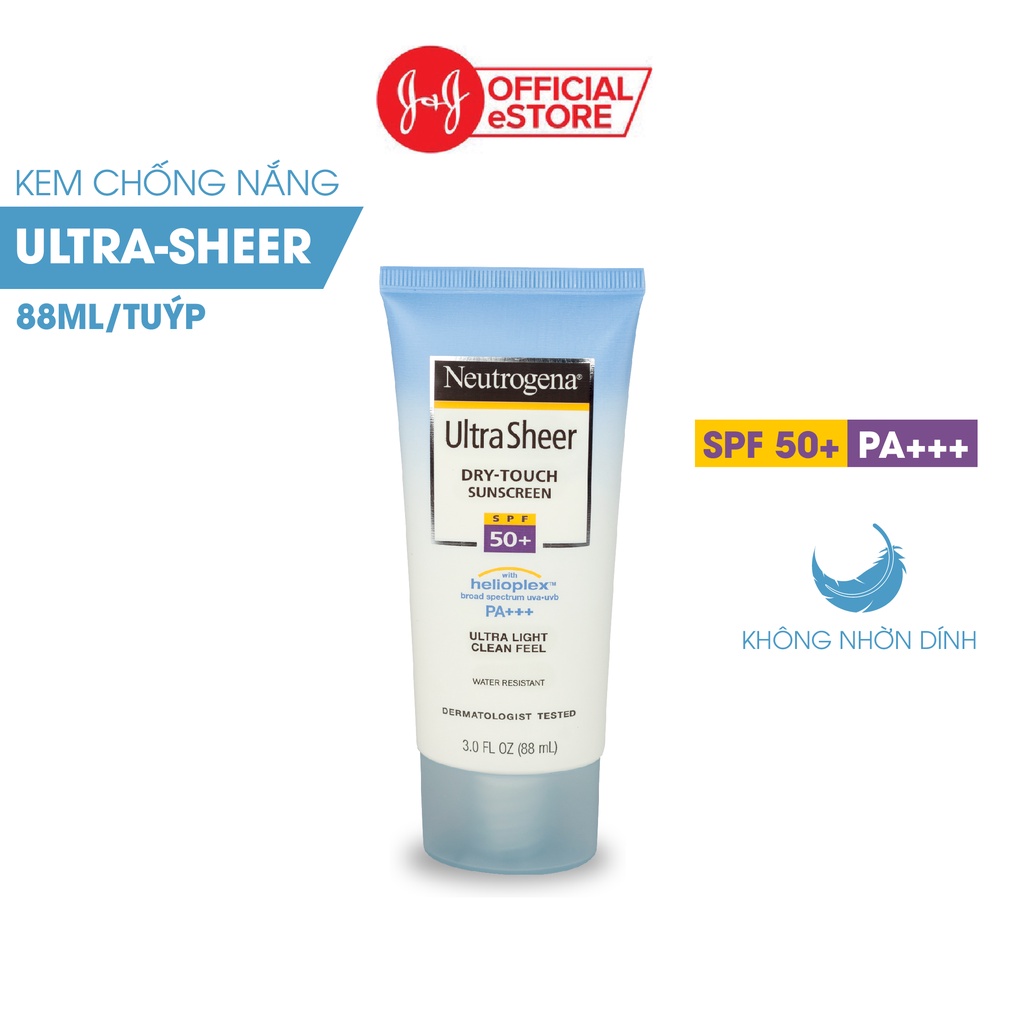 Kem chống nắng Neutrogena U.S Dry Touch SPF 50 88ml - 101016744