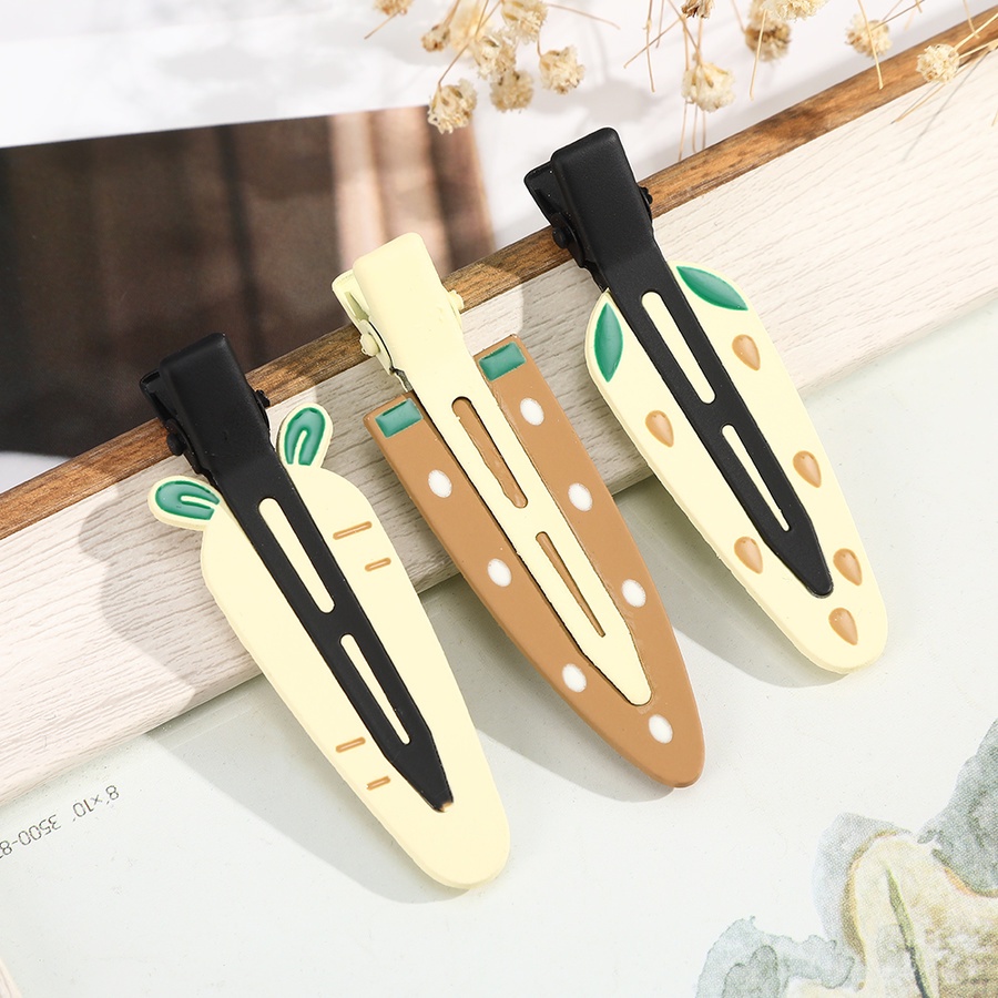 Kẹp tóc họa tiết dâu tây hoạt hình dễ thương dành cho nữ