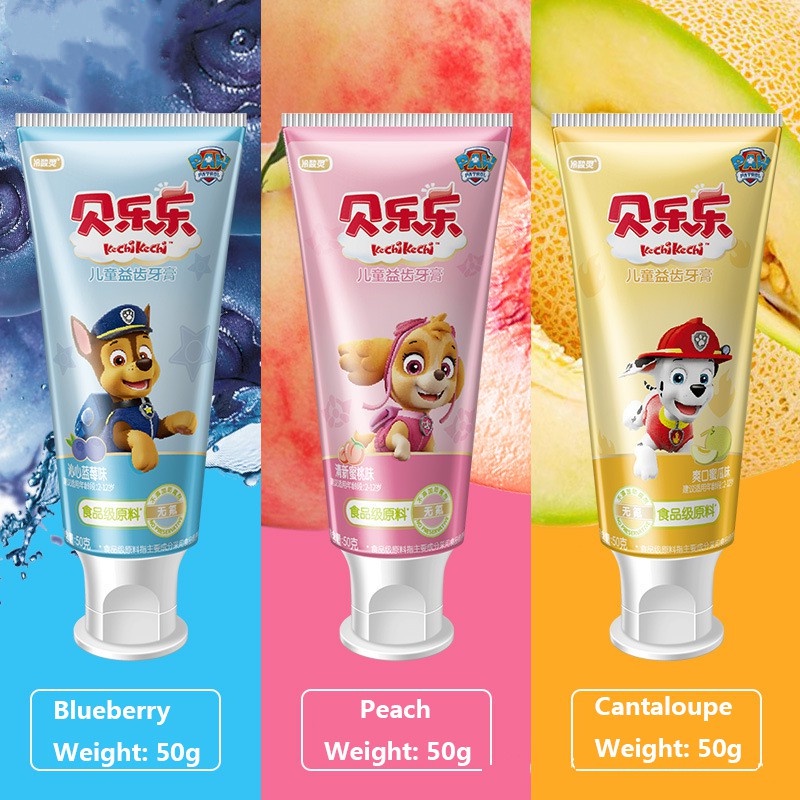 Kem đánh răng Paw patrol hương trái cây không chứa mùi 50g cho bé