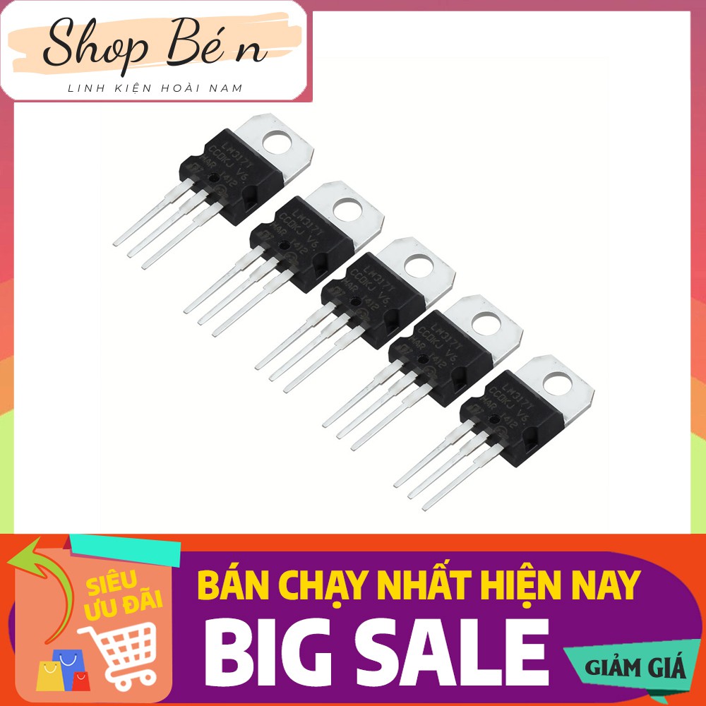 IC LM317T TO220 REG LDO ADJ 1.5A | BigBuy360 - bigbuy360.vn