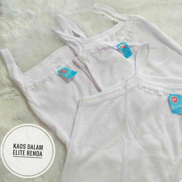 Set 12 áo thun trắng trơn SINGLET ELITE