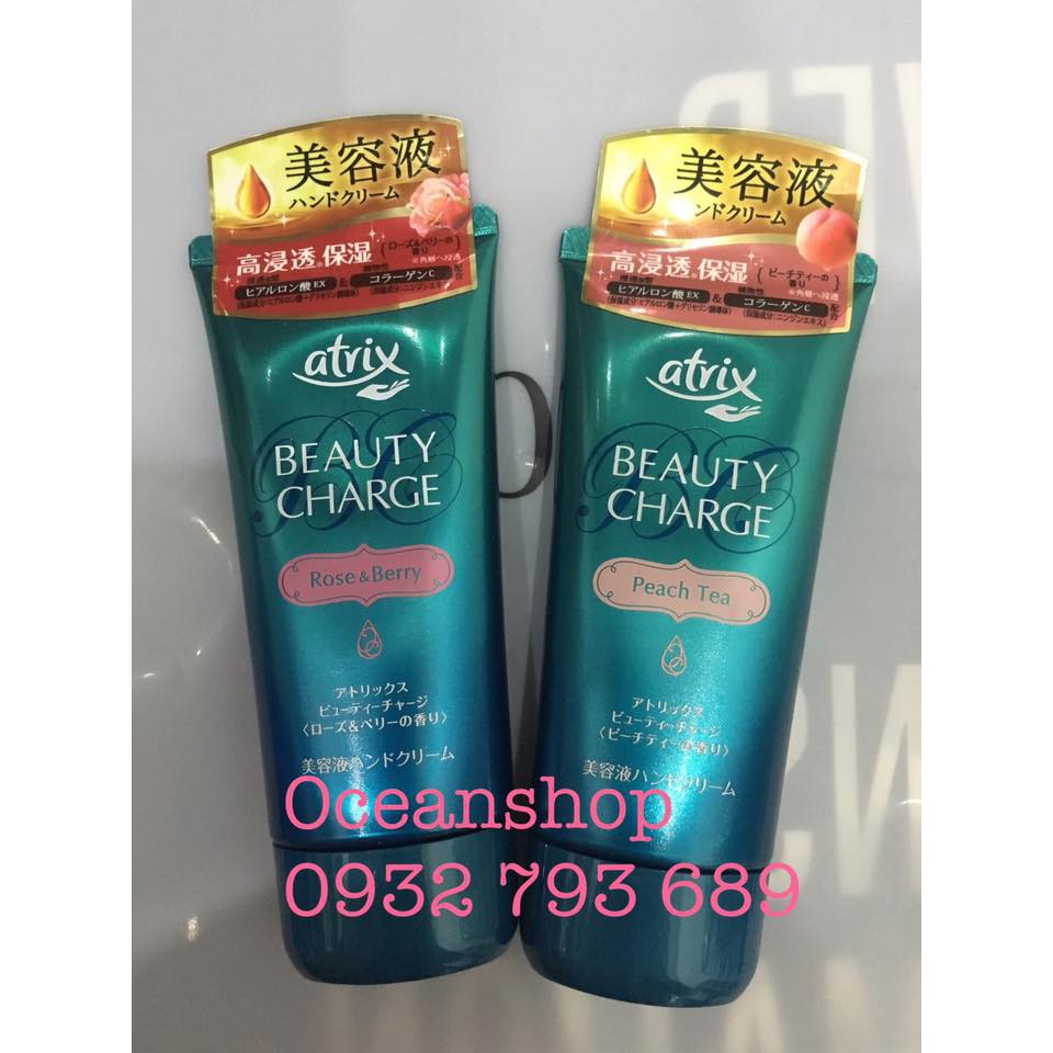 Kem dưỡng da tay Atrix Beauty Charge Nhật Bản 80g