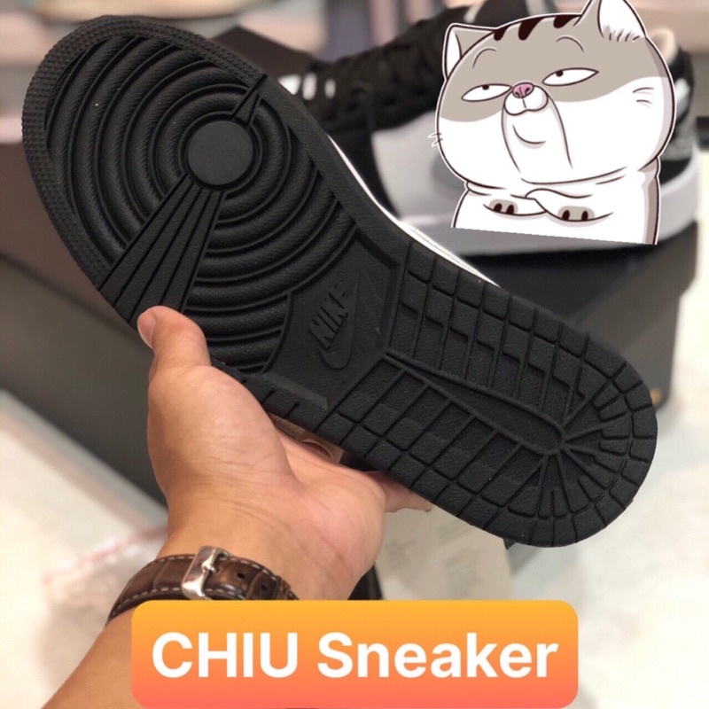 [ CHIU Sneaker ] giày Sneaker cổ thấp đen trắng jordan xám smoke cổ thấp