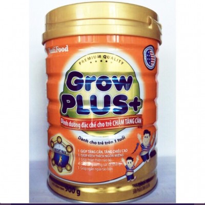 Sữa bột Nuti Grow Plus cam chậm tăng cân lon 900g