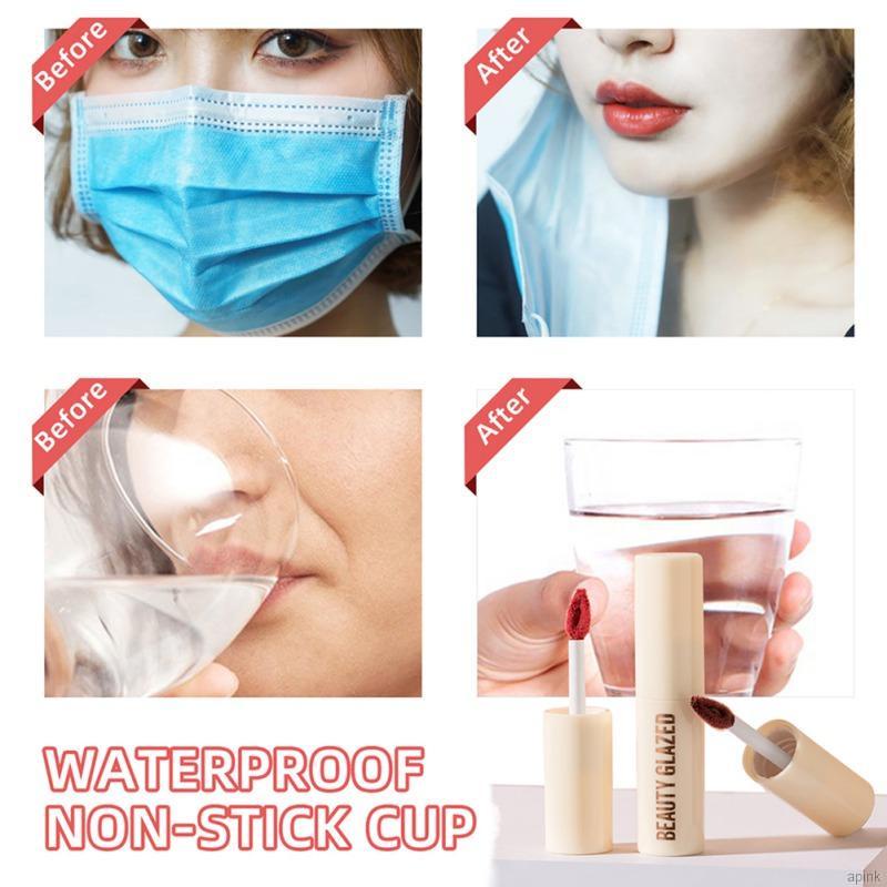 [Hàng mới về] Son kem Beauty Glazed tông màu sô cô la nhung lì dưỡng ẩm làm đẹp hiệu quả