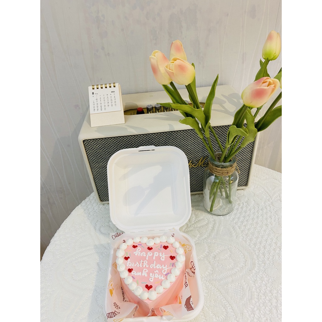 Bánh sinh nhật mini Bento Cake Korea mini Cake bánh Gato mini