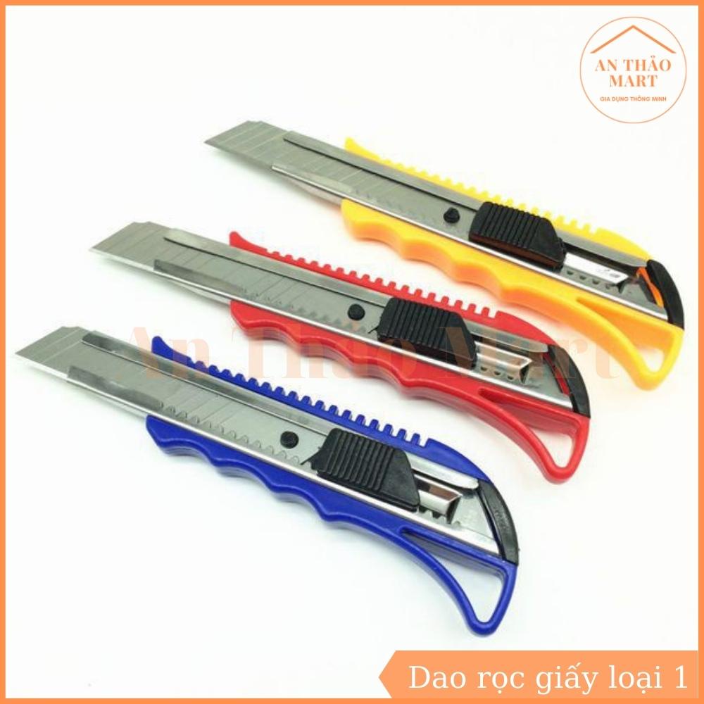 Dao Rọc Giấy Chuyên Dụng Cỡ Lớn Loại 1, Đã Bao Gồm Lưỡi Dao Cứng Bền Bỉ