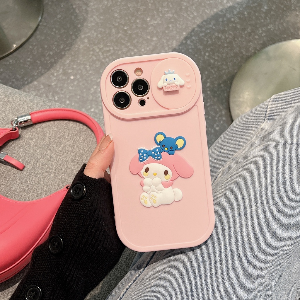 Ốp Điện Thoại Mềm Chống Rơi Họa Tiết Hoạt Hình Cho iPhone 11 / 12 / 12PRO MAX / 13PRO MAX / XR / Xs