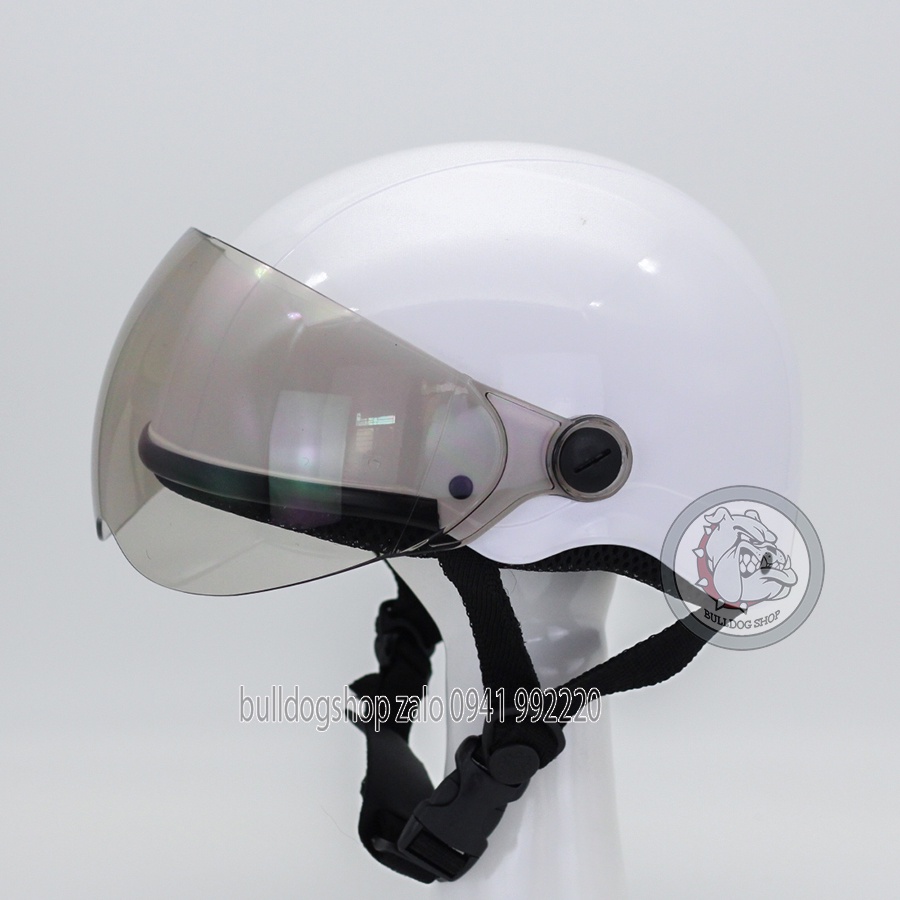 Mũ Bảo Hiểm Nữa Đầu Có Kính HP Helmet HP02K - Bulldogshop