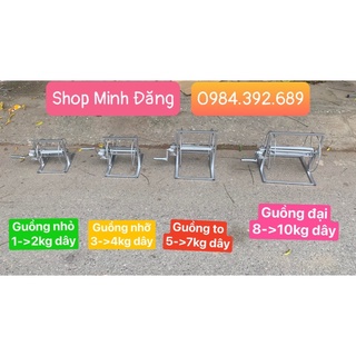 GUỒNG TRỢ LỰC & guồng Tay hỗ trợ quấn thu dây diều diều.