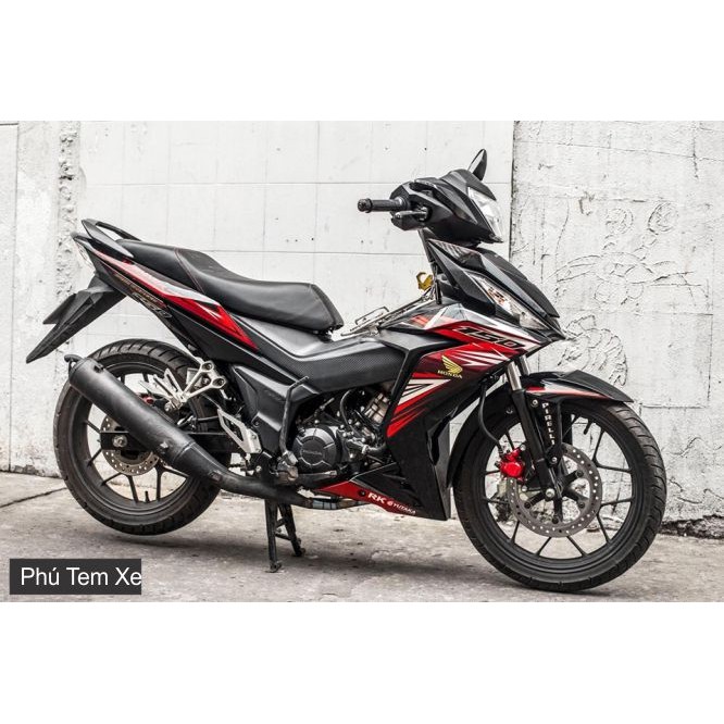 Tem rời chế tem Zin Winner xe đen 1