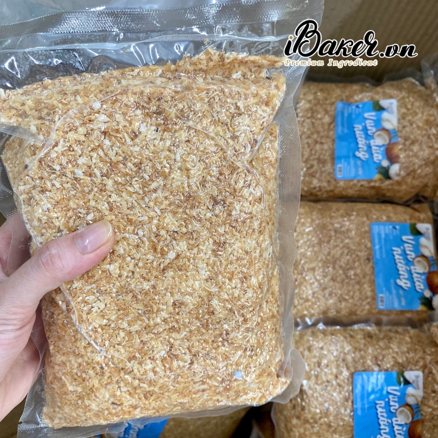 [TẶNG KÈM CÔNG THỨC LÀM BÁNH] Vụn dừa nướng Bến Tre 500g