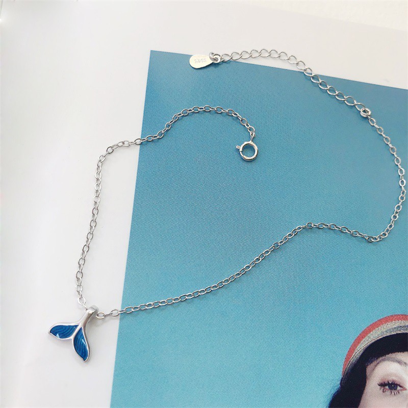Lắc chân thiết kế hình đuôi nàng tiên cá đính ngọc đơn giản thời trang cho nữ ANTA Jewelry - ATJ3587 | BigBuy360 - bigbuy360.vn