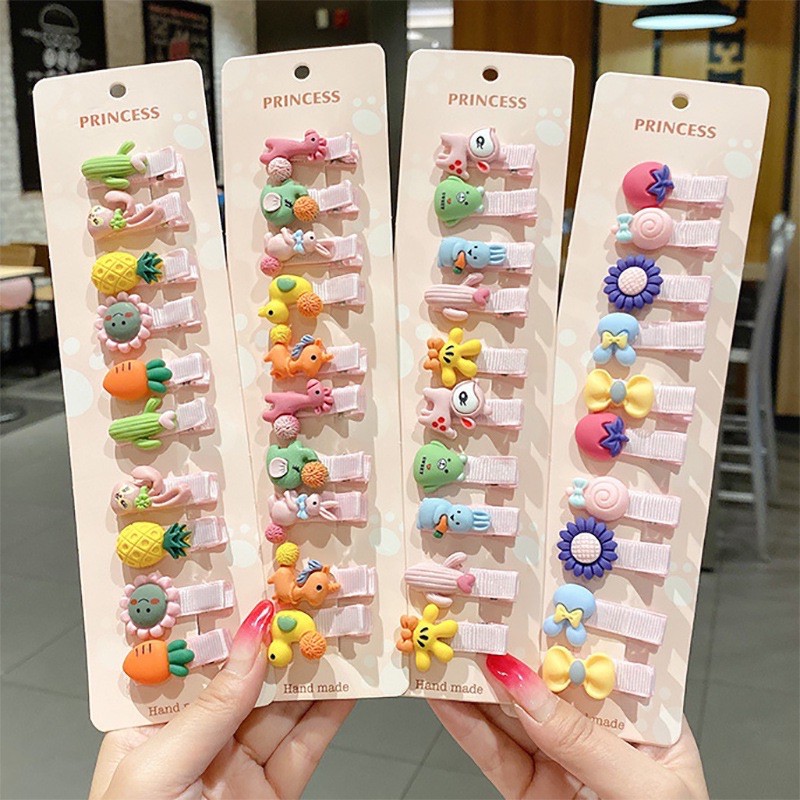 Cặp tóc dễ thương cho bé gái