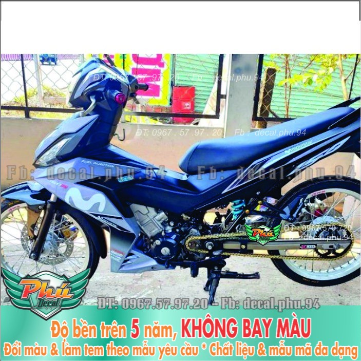 Tem rời Winner Movistar Xám xi măng (B) -1