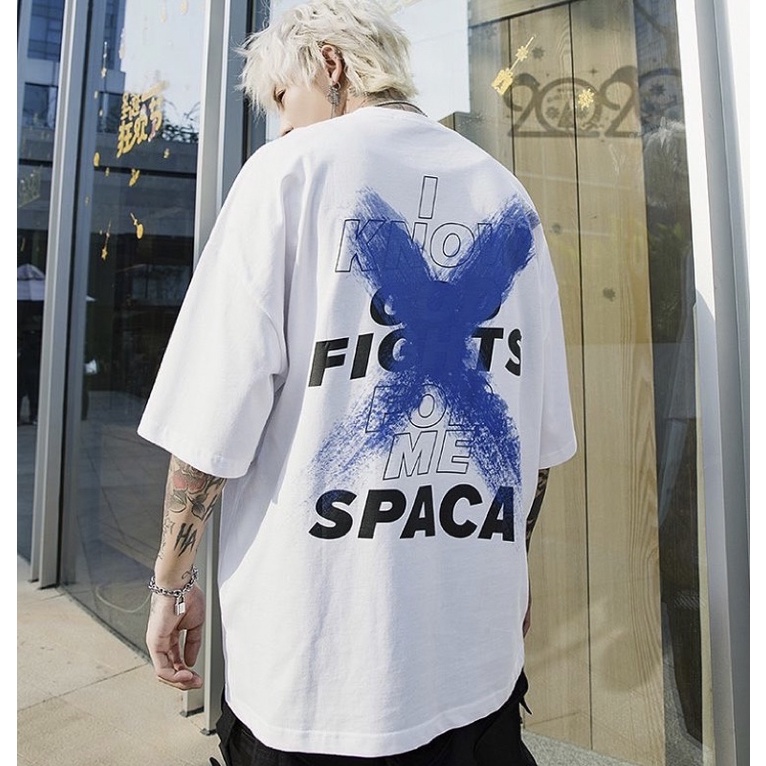 Áo thun tay lỡ nam nữ, áo phông unisex form rộng chất cotton mát mịn thấm hút mồ hôi in hình FON | BigBuy360 - bigbuy360.vn