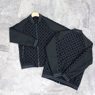 ÁO BOMBER ĐEN LV HOT HIT