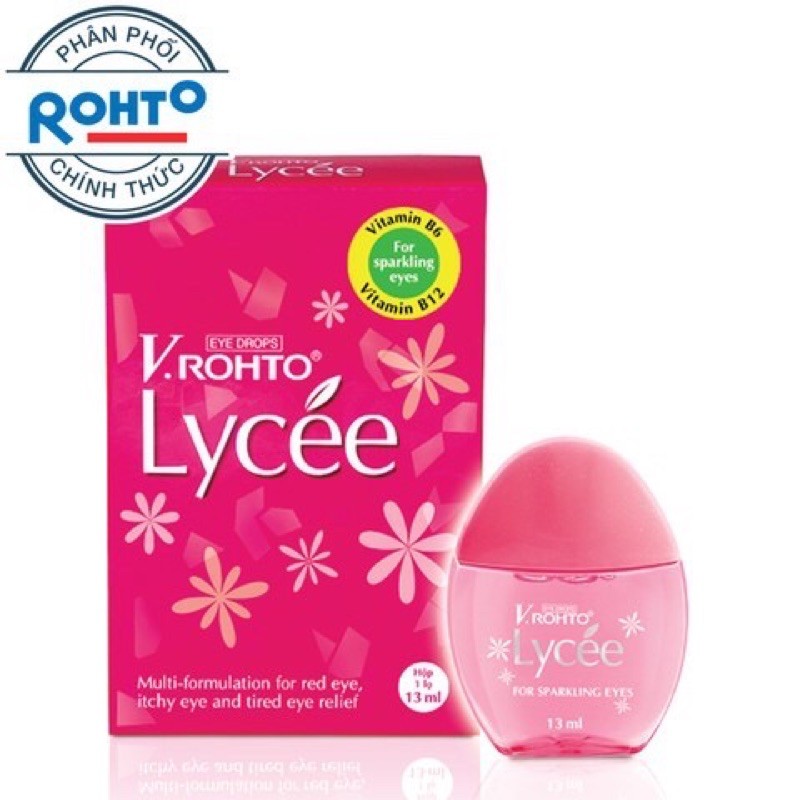 Nước Nhỏ Mắt Vrohto Lycee 13ml