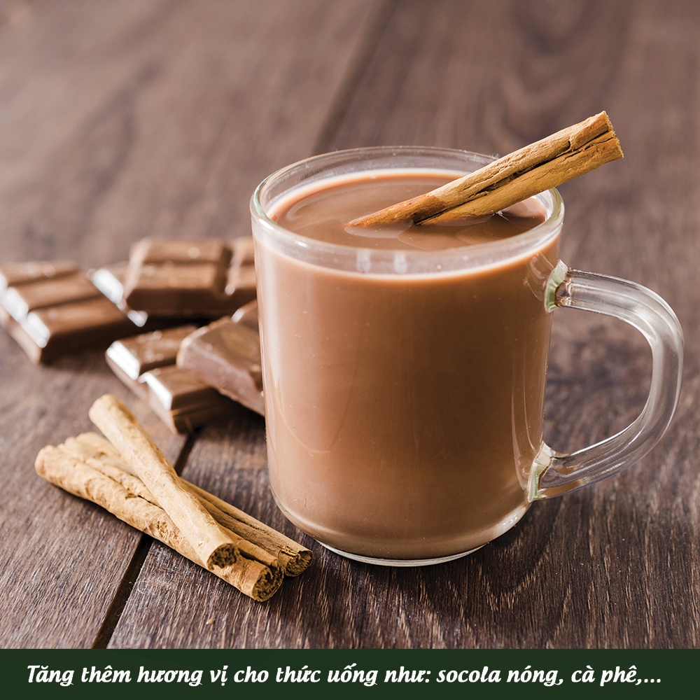 Quế cây Natural Dh Foods gia vị, hương liệu chế biến món ăn, pha chế đồ uống 20g