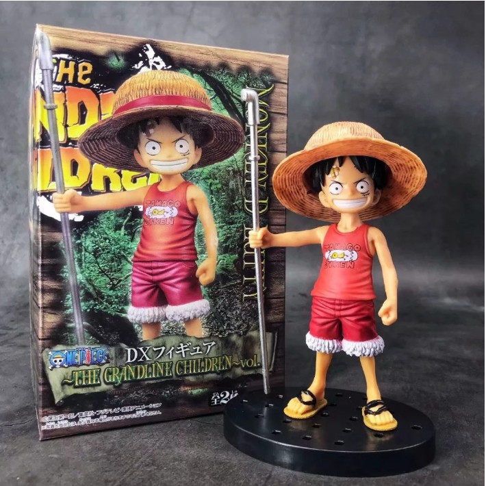 Mô hình One Piece - Mô hình Luffy Kid lúc nhỏ rõ nét chi tiết dễ thương