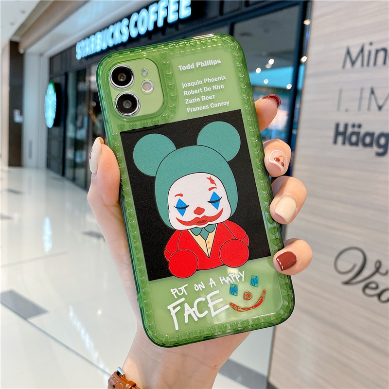 Ốp Lưng Mềm Trong Suốt In Họa Tiết Cho Iphone 12 Pro Max Ip11 X Xr 6 7 8 Plus | BigBuy360 - bigbuy360.vn