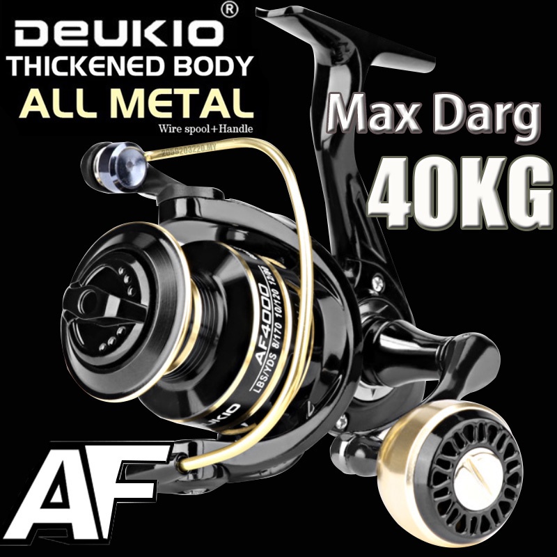 Máy Câu Cá 40Kg 17+17BB Chất Lượng Cao