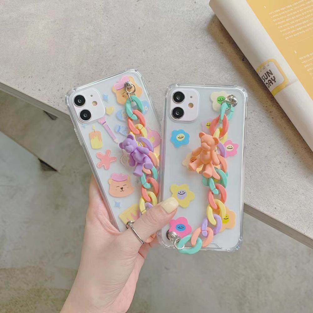 Ốp lưng Chống Sốc Dễ Thương Cho Iphone 11 8 Xr 11 Pro Xs Max X 8 7 6s Plus