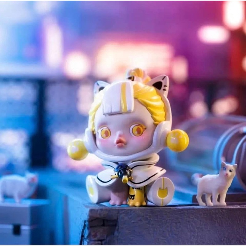 Mô hình Skullpanda City of Night Serie chính hãng POPMART