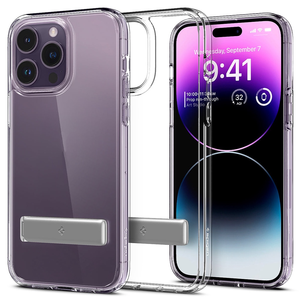 Ốp Lưng dành cho iPhone 14 Pro Max Spigen Ultra Hybrid S Case - Hàng Chính Hãng
