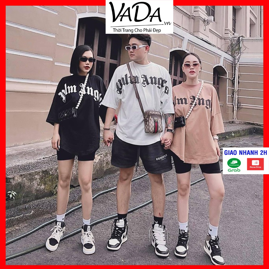 Set bộ unisex tay lỡ (CÓ BÁN RỜI) áo from rộng hàn quốc phối quần sọc thun cotton nhập cao cấp - Thời Trang VADA (S95)