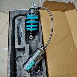 Phuộc nitron bình dầu xoay 360 độ gắn Exciter winner satria