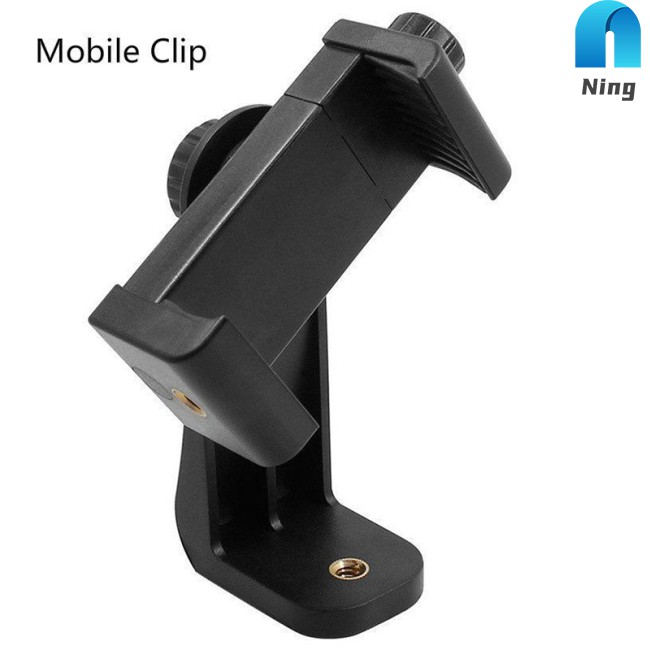 Ning Universal Smartphone Tripod Adapter Cell Phone Holder Mount for iPhone iPad