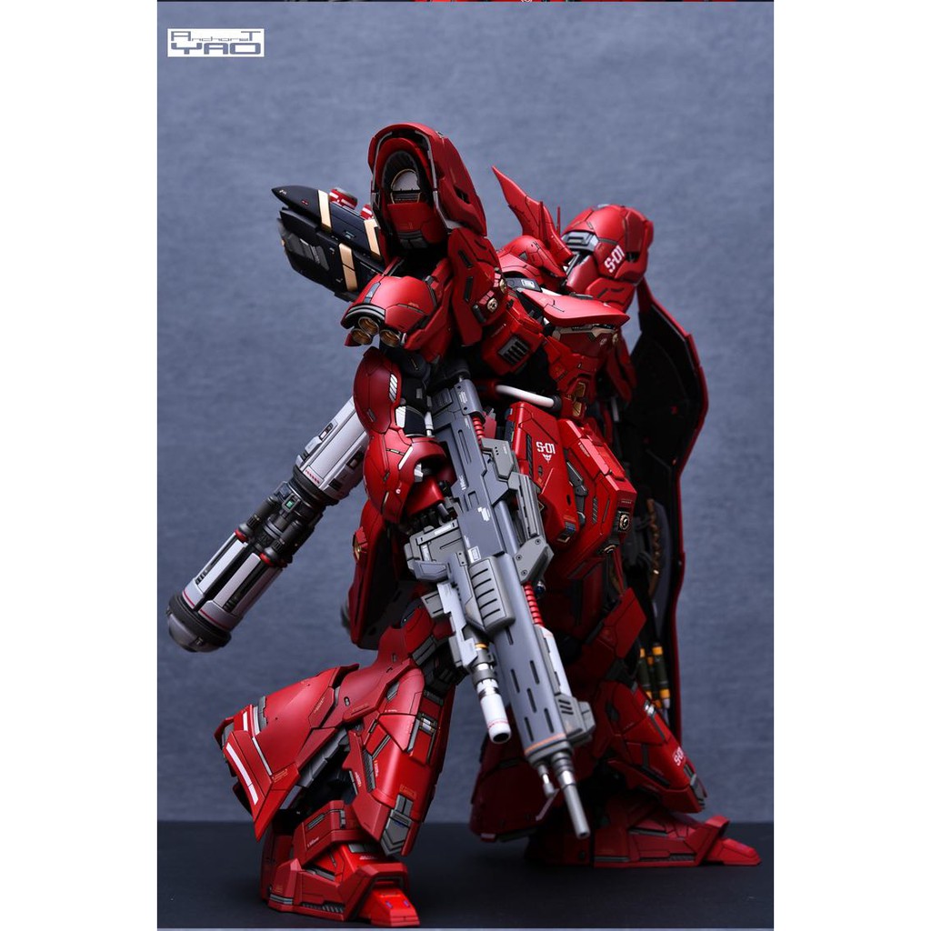 Mô hình Resin Kit Gundam 1/100 MG Sazabi Ver.K 1.0 AnchoreT x Yujiao Land YJL