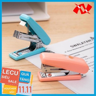 Dập ghim #10 deli e0254, đính kèm 1000 chiếc ghim, ghim được 15 tờ 1 cái